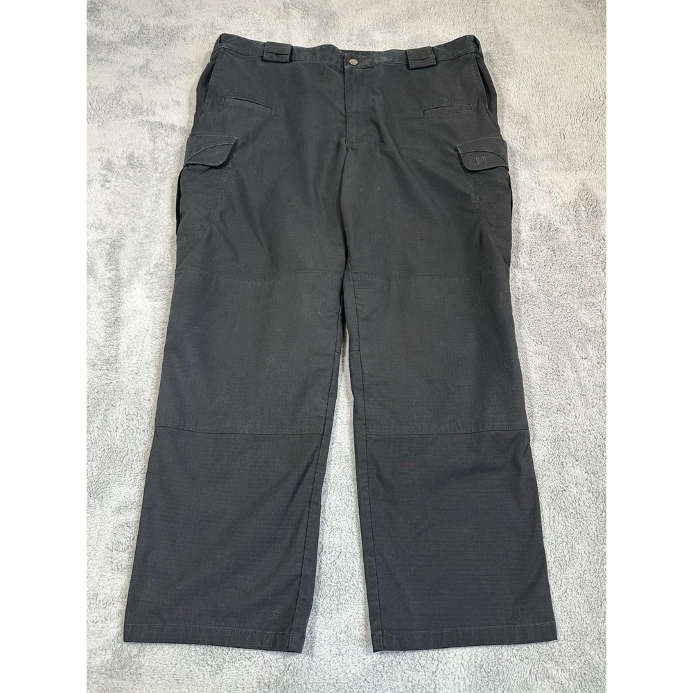 5.11 Tactical Pants Mens 42x29 Black Rip Stop Cargo Pants Workwear